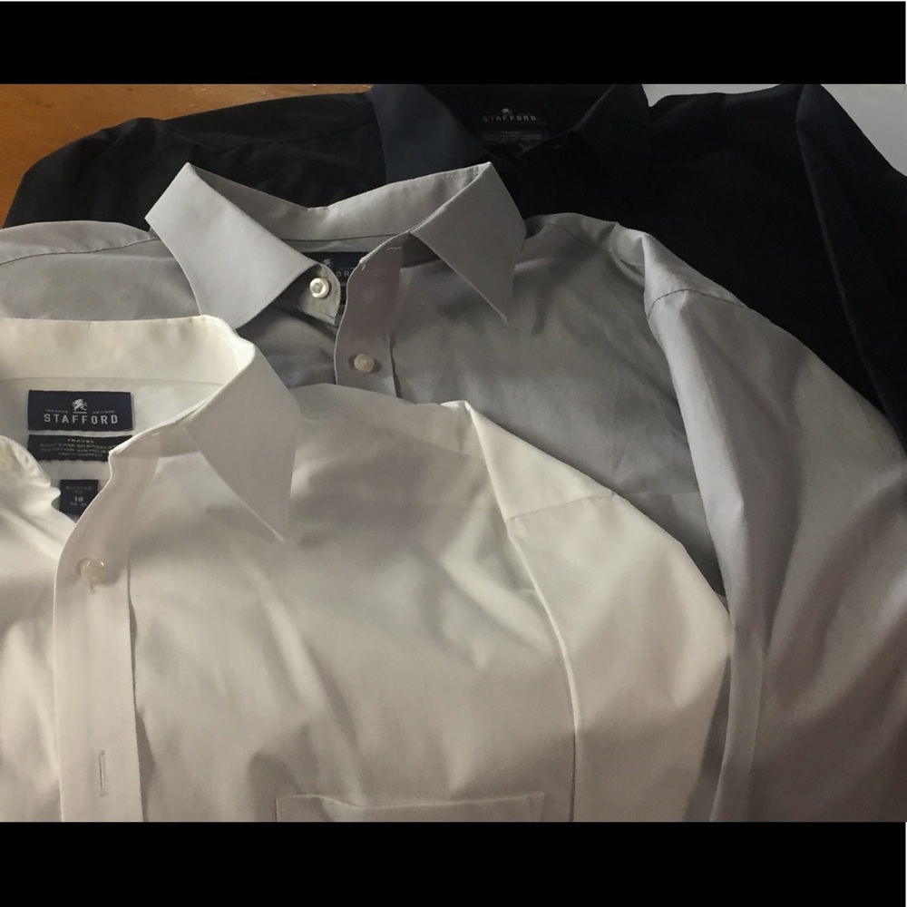 Men’s Stafford dress shirts